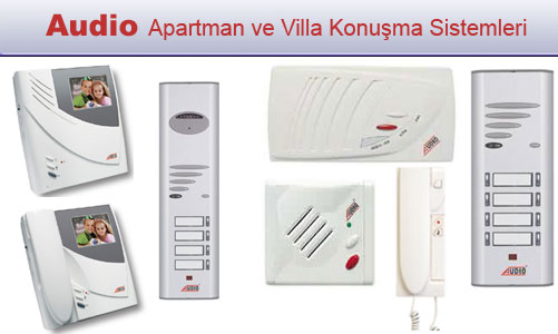 Audio Diafon Apartman Konuşma Sistemleri
