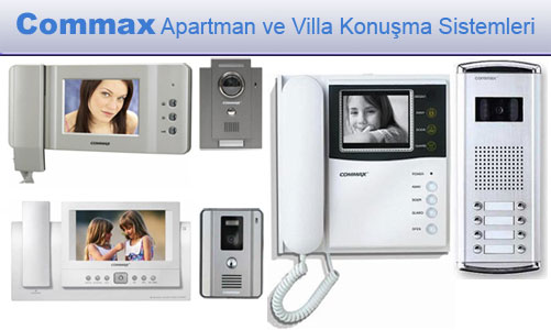 Commax Diafon Apartman İletişim Sistemleri