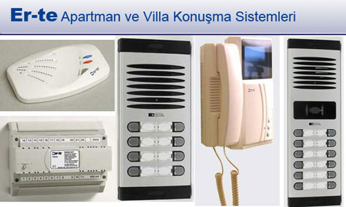 Er-te Daifon Apartman ve Villa Konuşma Sistemleri