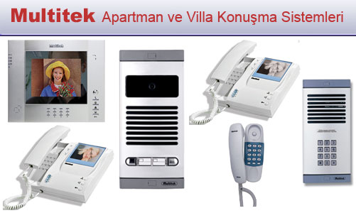 Multitek Apartman Diafon Konuşma Sistemleri